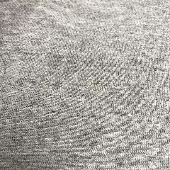 Disney Stitch Cropped Top Womens XL Gray Long Sleeve Crew Neck Cotton Casual Tee - Picture 11 of 12